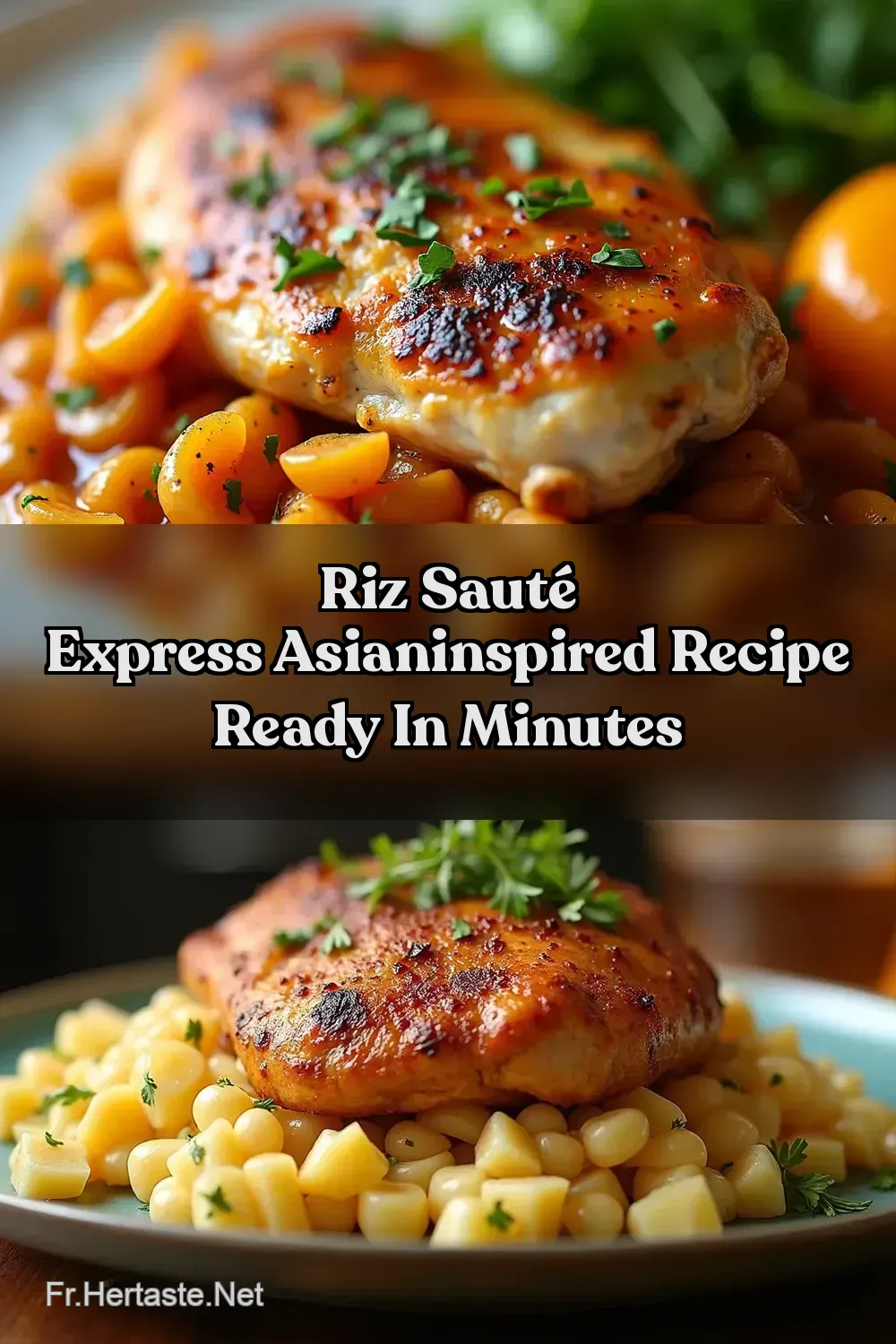Riz Rapide et Savoureux Ma Recette Express au Poulet