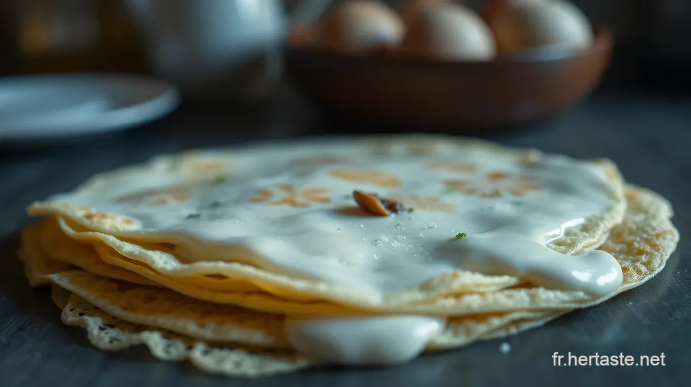Crêpes aux Champignons : Ma Recette Savoureuse et Simple ! Crêpes aux Champignons Savoureuses