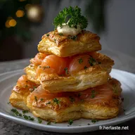 Ap&eacute;ro No&euml;l Chic: Tresses Saumon Frais