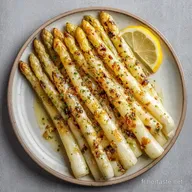 Asperges Blanches Au Four en 55 Minutes