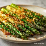 Asperges Blanches Parmesan en 45 Minutes
