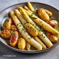 Asperges Blanches et Pommes de Terre : 2p