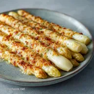 Recette Asperges Blanches Gratin&eacute;es 4p