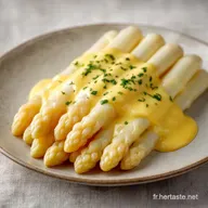 Asperges Blanches Sauce pour 4 personnes