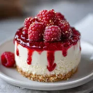 Bavarois Framboise Chocolat Blanc pour 8 Personnes