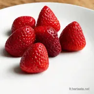 Recette Simple et Rapide Mes Bouch&eacute;es Fraises Chocolat fa&ccedil;on Duba&iuml;
