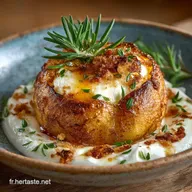 Boule de Pomme de Terre et Mozzarella Recette R&eacute;confortante Fondante