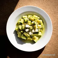 Recette Simple et Rapide Bricks Courgette Feta le Sud dans lassiette