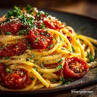Bucatini aux Tomates Sauce Maison Facile et Al Dente