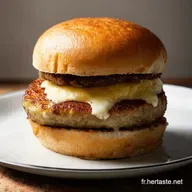 Recette Simple et Rapide Burger R&ocirc;sti Raclette le Plaisir Montagnard