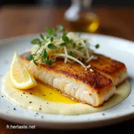 Dos de Cabillaud &agrave; la Cr&egrave;me de Parmesan au Citron 35 Minutes Chrono