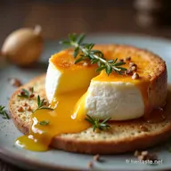 Recette Camembert au Four Facile C&oelig;ur Coulant au Miel et Thym