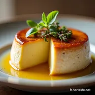 Recette Facile Camembert R&ocirc;ti au Four au Miel et Ail