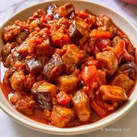 Caponata Sicilienne au Cookeo aux Aubergines