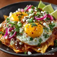 Chilaquiles et &oelig;ufs B&eacute;n&eacute;dicte La Recette Fusion Ultime
