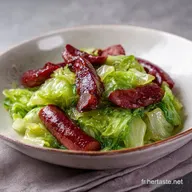 Chou Brais&eacute; Aux Saucisses pour 4 Personnes