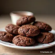 Cookies P&eacute;pites Chocolat Farcis au Nutella Moelleux