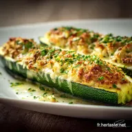 Courgettes Farcies au Thon et Fromage Frais : Le plat estival facile