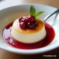 Porridge Recettes Cr&egrave;me de Gruau Vanille Compote Facile