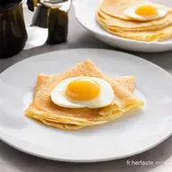 Cr&ecirc;pes Sans Oeufs Recette Simple et Rapide Facile