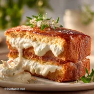 Croquemonsieur Sucr&eacute; La recette facile Brioche Mascarpone