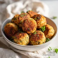 Croquettes de Thon aux Herbes Fra&icirc;ches : 4 Portions Dor&eacute;es