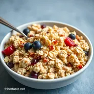 Recette Simple et Rapide D&eacute;lice Matinal Express Oats Vitamin&eacute;s