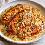 Escalopes de Poulet au Curry Amandes au Beurre