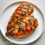 Escalopes De Poulet Marin&eacute;es aux Herbes