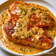 Escalopes Poulet Moutarde en 35 Minutes
