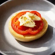 Recette Simple et Rapide Feuillet&eacute; Tomate Mozza Facile Un D&eacute;lice
