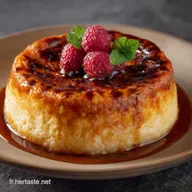 Flan P&acirc;tissier L&eacute;ger Sans P&acirc;te Vanille Intense Fa&ccedil;on Boulanger