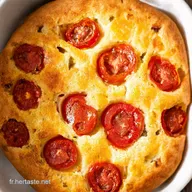 Focaccia Tomates Chorizo Ma Recette Facile et Ensoleill&eacute;e