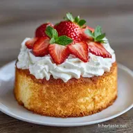 Fraisier &Agrave; La Chantilly pour 8 Portions