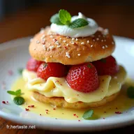 Recette du Fraisier Facile L&eacute;ger Cr&egrave;me A&eacute;r&eacute;e et Simple
