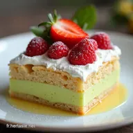G&acirc;teau Froid aux Fraises L&eacute;ger au Citron Vert Recette Sans Cuisson