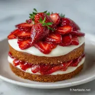 Fraisier Traditionnel pour 8 Personnes