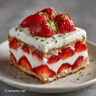 Fraisier Vegan &agrave; l'Agar-Agar