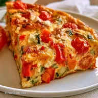 Frittata M&eacute;diterran&eacute;enne pour 6 Personnes