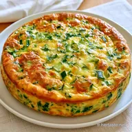 Frittata M&eacute;diterran&eacute;enne en 35 Minutes