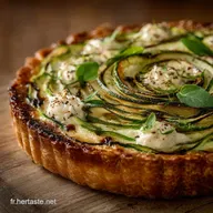 Galette de courgette au fromage Le secret dune p&acirc;te croustillante
