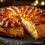 Galette des Rois Lgre : Frangipane ultra-onctueuse et a&eacute;rienne