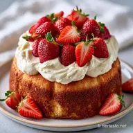 Fraisier Express au Mascarpone: Onctueux