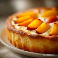 G&acirc;teau l&eacute;ger au Yaourt et aux P&ecirc;ches : Moelleux garanti, tr&egrave;s facile