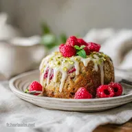 G&acirc;teau Pistache Framboise : Recette en 80 Minutes