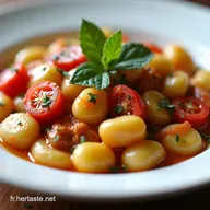 Recette Simple et Rapide Gnocchis &agrave; la Toscane vite pr&ecirc;ts