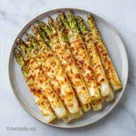 Gratin D'Asperges Blanches au Parmesan