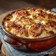Gratin de Poireau au Comt&eacute; Classique Lonctuosit&eacute; fran&ccedil;aise garantie