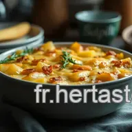 Gratin de pomme de terre sans cr&egrave;me : un plat r&eacute;confortant et savoureux