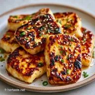 Halloumi Po&ecirc;l&eacute; Au Miel en 20 Minutes